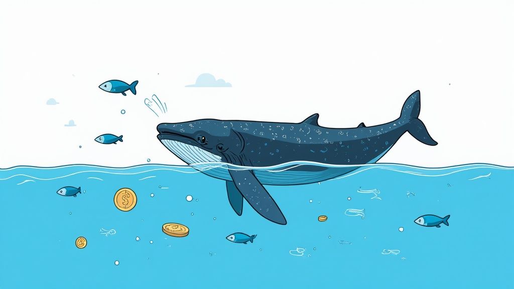 Whale Tracker Illustration