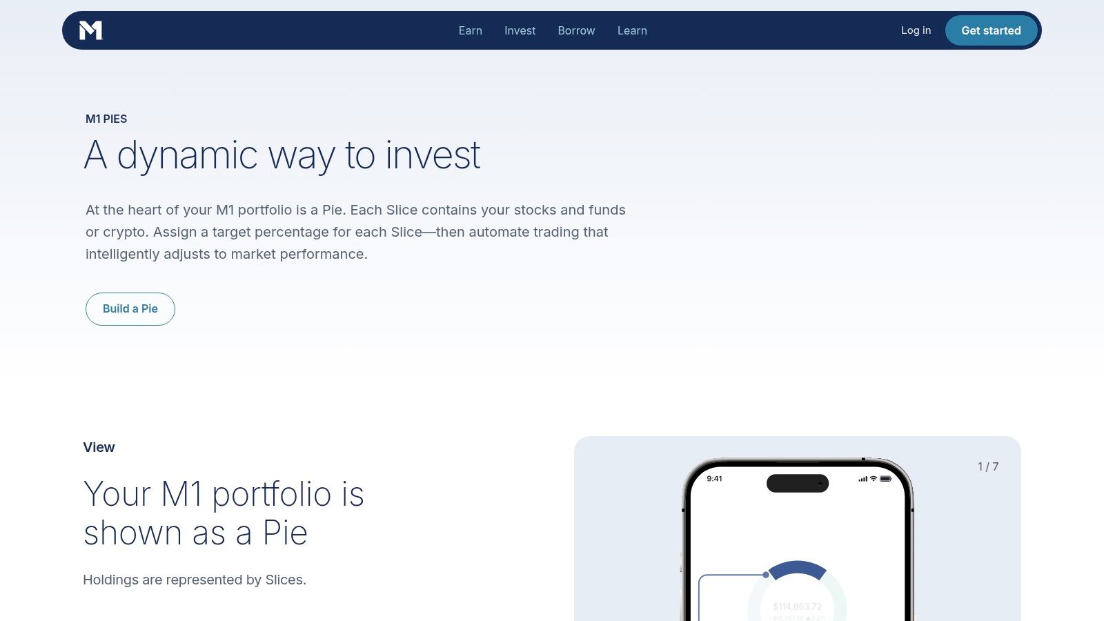 M1 Finance (Pies & Tracking)