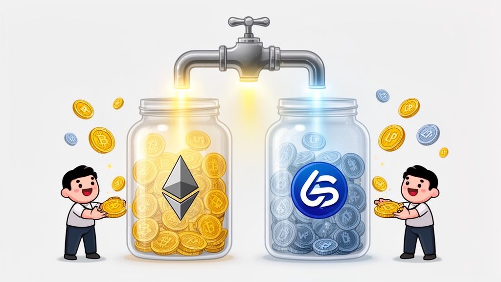 What is a liquidity pool? A Guide to AMMs & LP Tokens