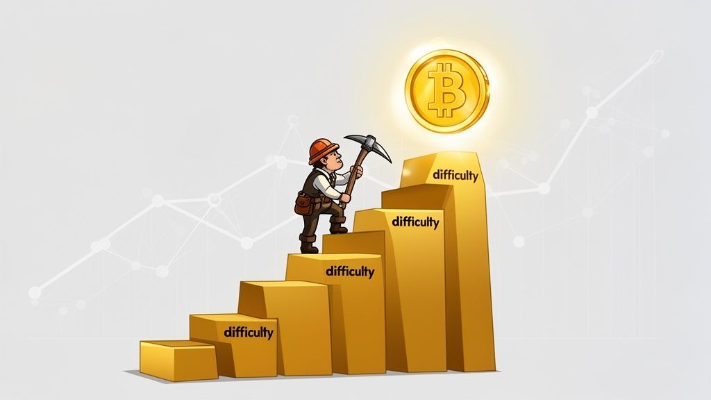 Bitcoin Difficulty Chart Explained