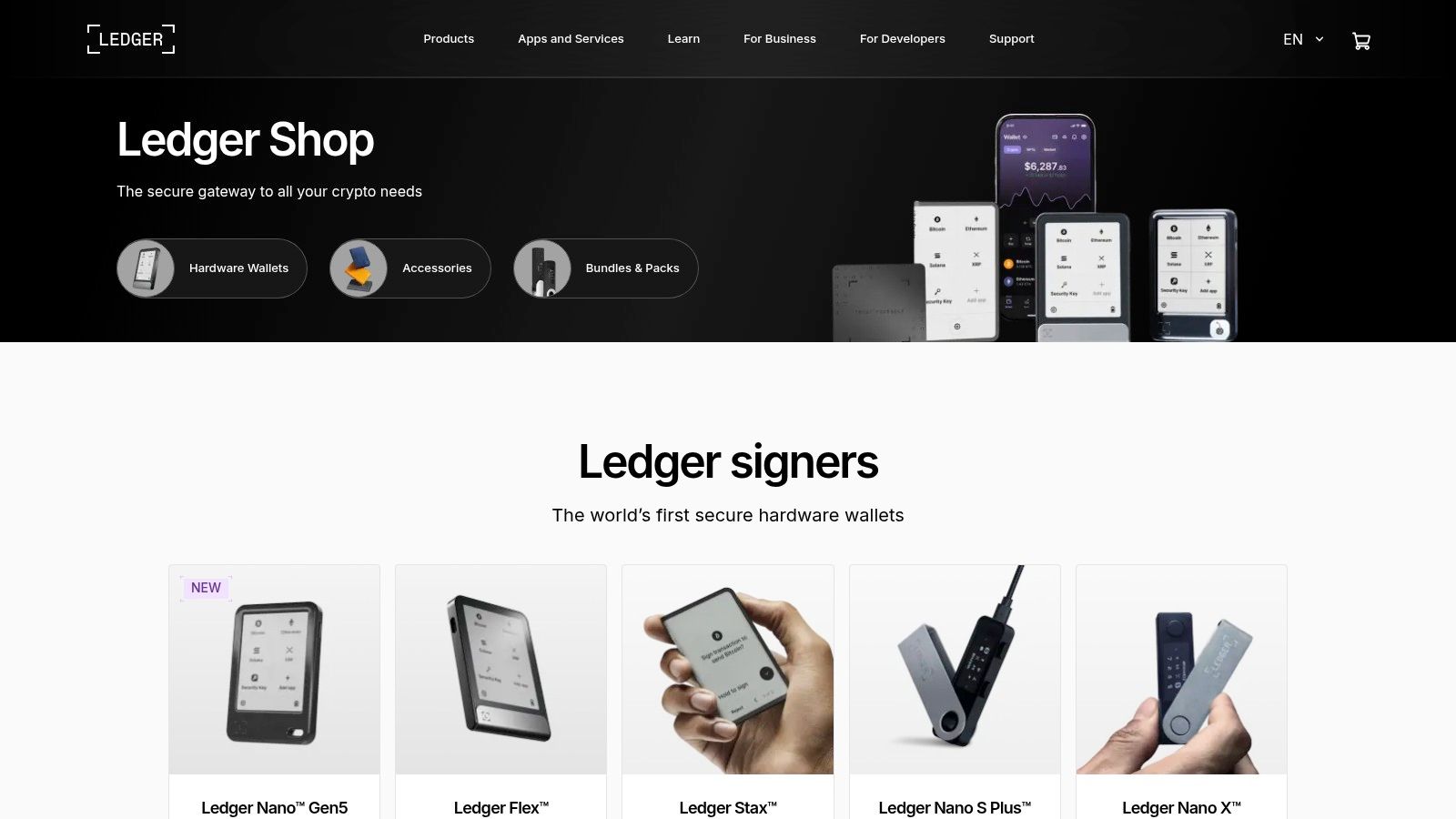 Ledger Shop