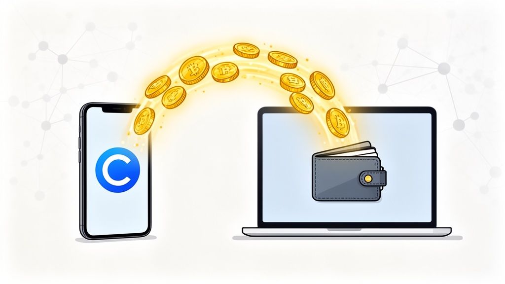 Link Coinbase to Coinbase Wallet