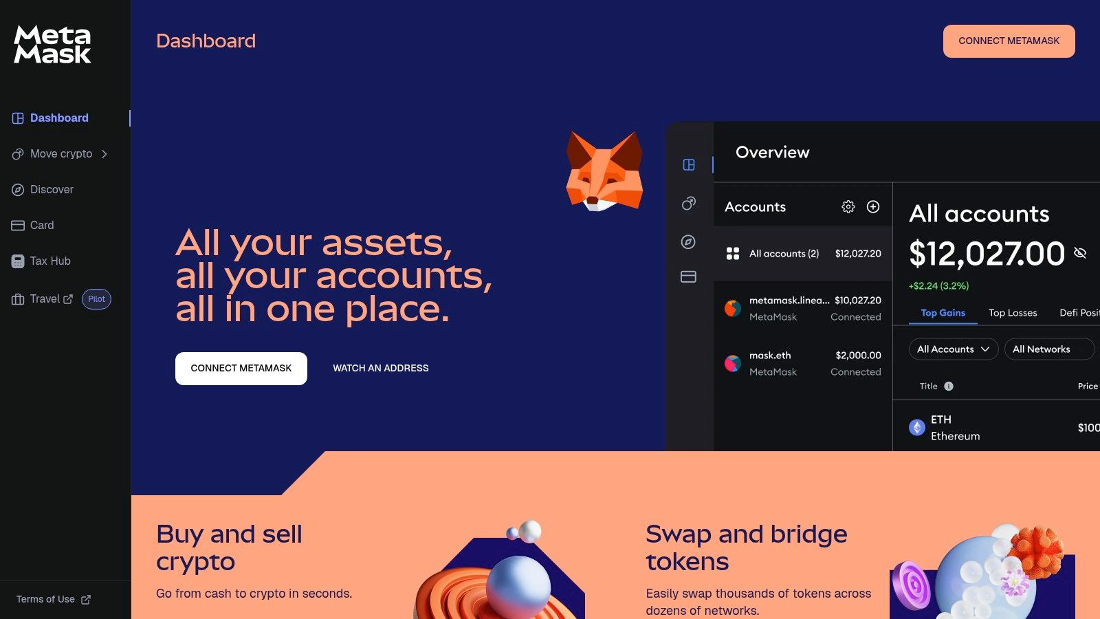 MetaMask Portfolio