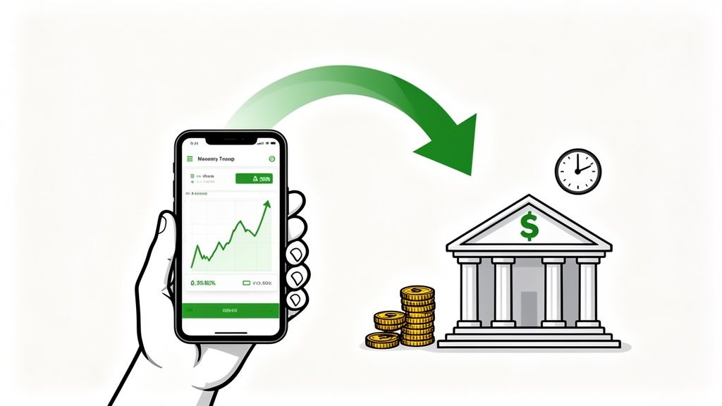 Transferencia Robinhood al banco: una guía para comerciantes
