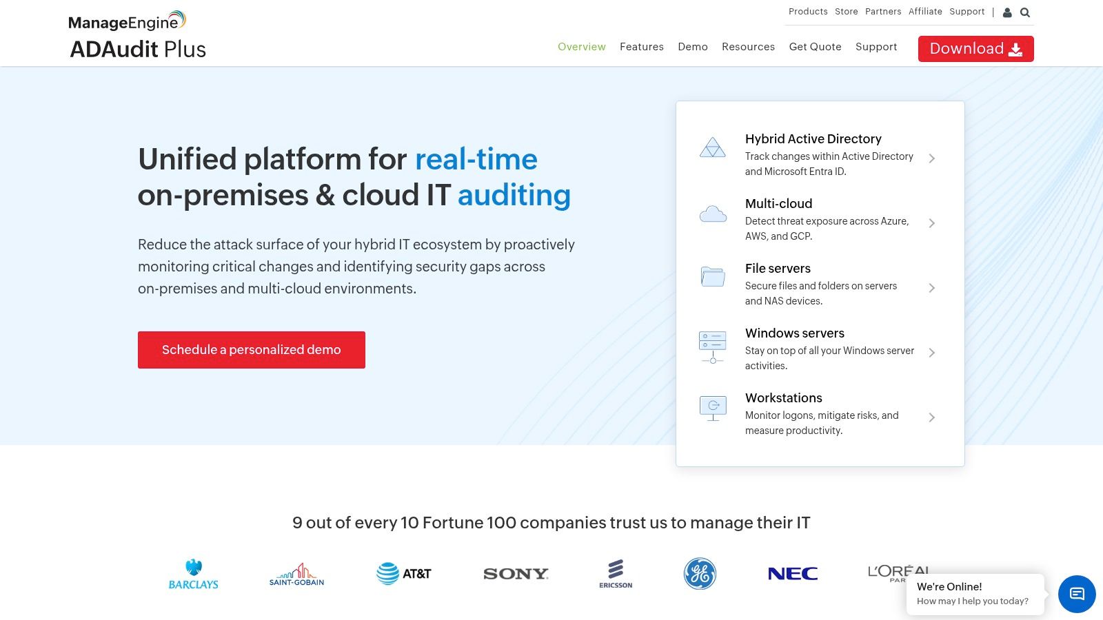 ManageEngine ADAudit Plus