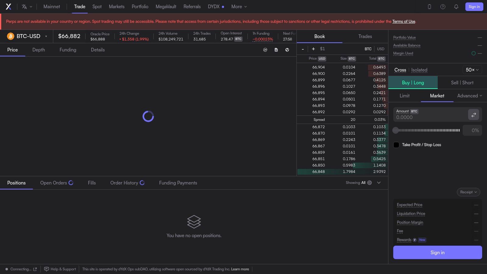 dYdX (v4 on dYdX Chain)