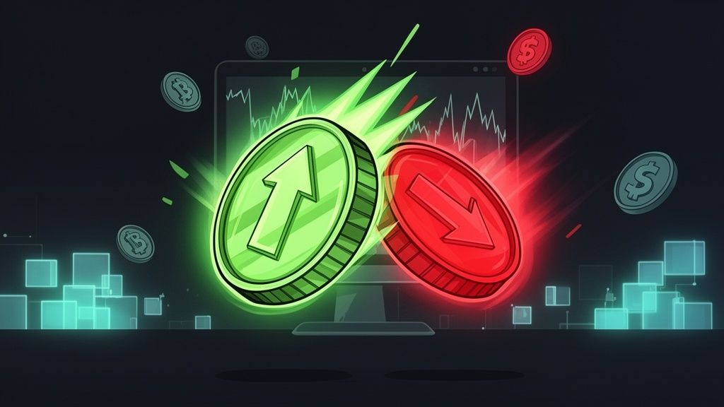 The Degen Coin Flip: Guía de comercio de criptomonedas de alto riesgo