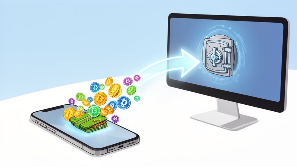 Transfer from Coinbase Wallet to Coinbase Guide