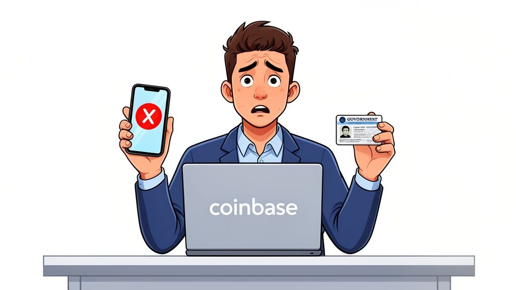 Fix Coinbase Identity Verification Not Working