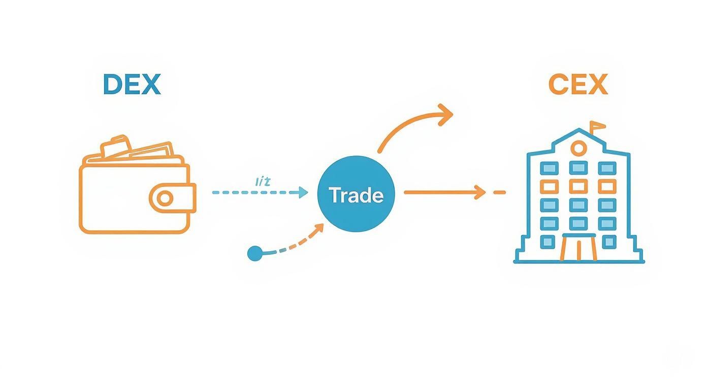 Infographic about what does dex do
