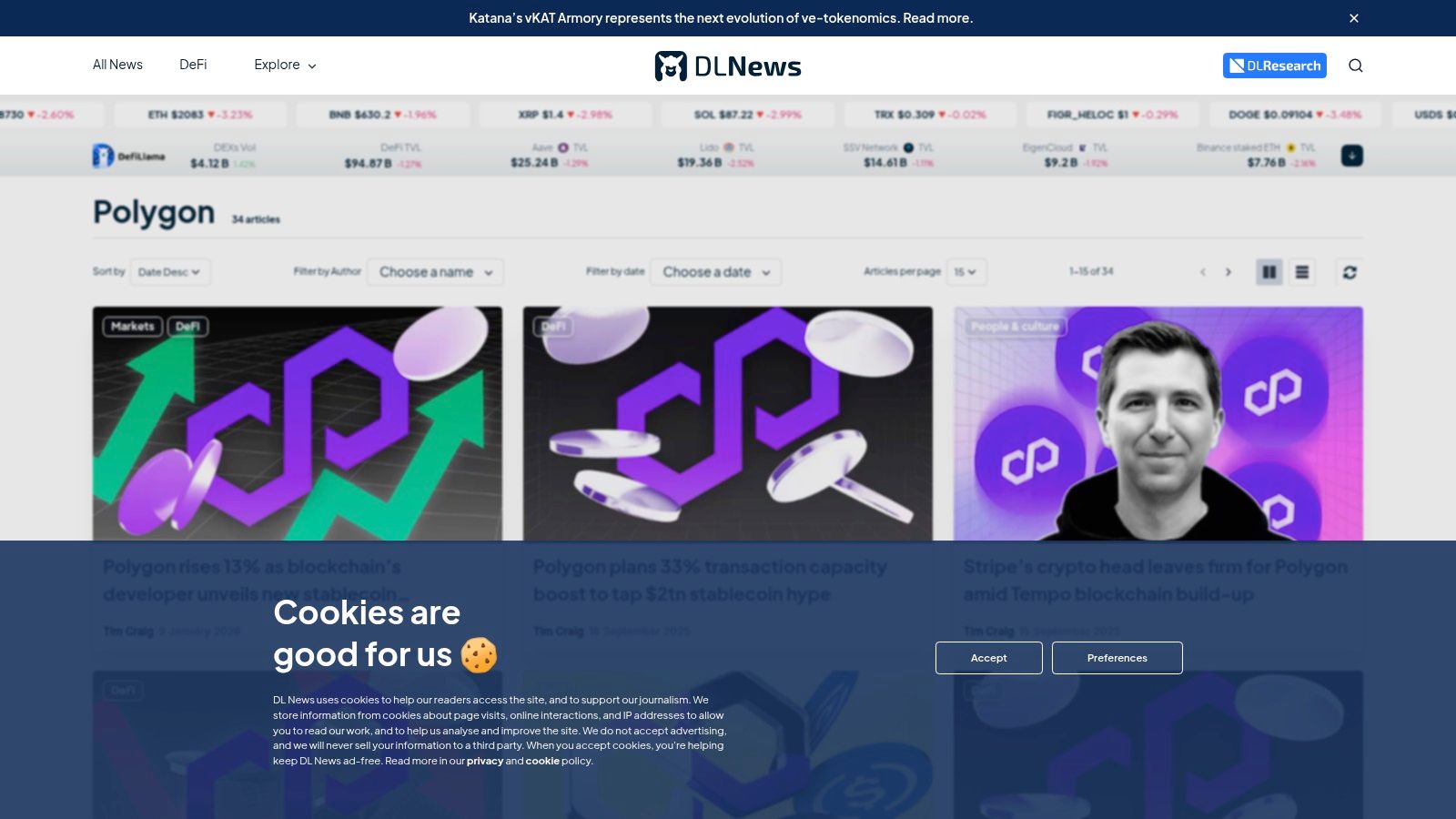 DL News – Polygon topic