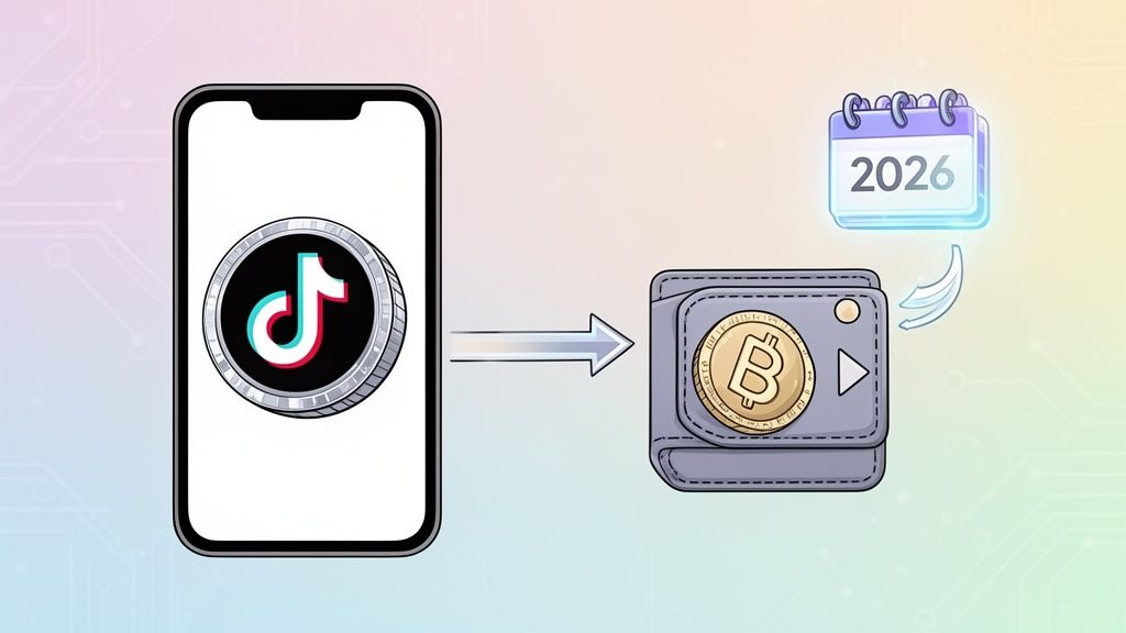 Cómo intercambiar monedas TikTok en 2026