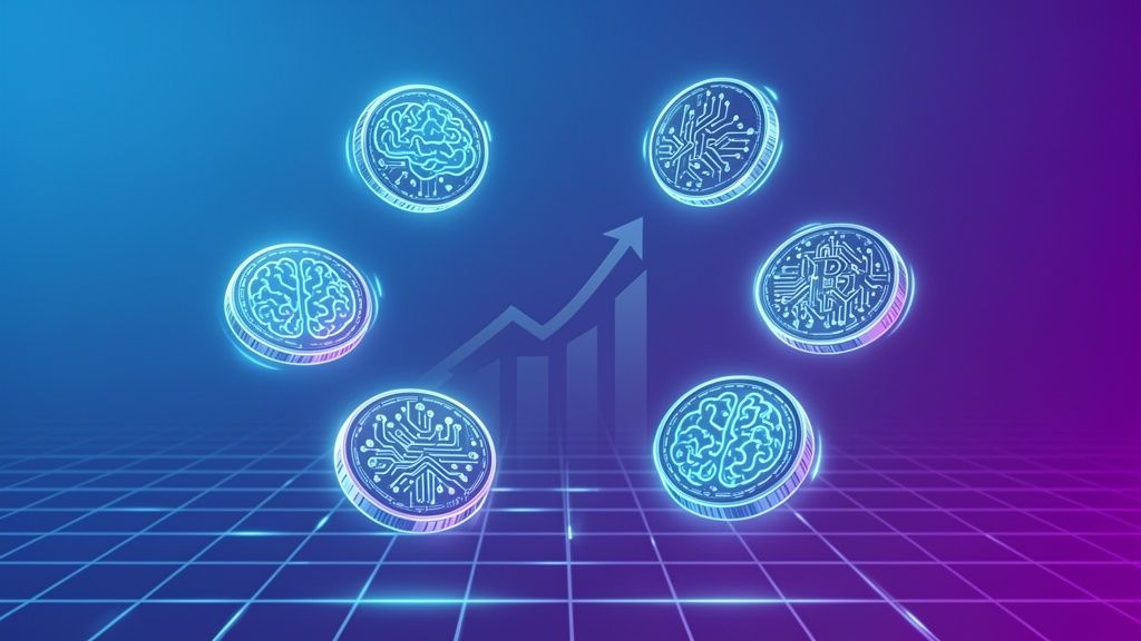 Las 7 principales monedas de IA a tener en cuenta en 2026