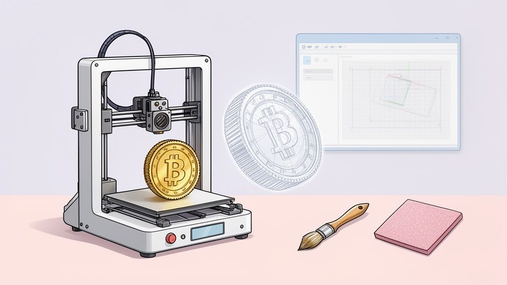 Su guía para la moneda impresa en 3D perfecta