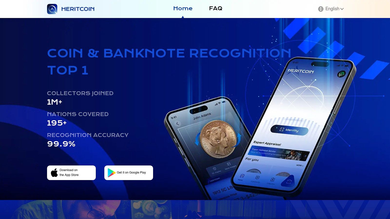 HeritCoin – AI Coin Identifier