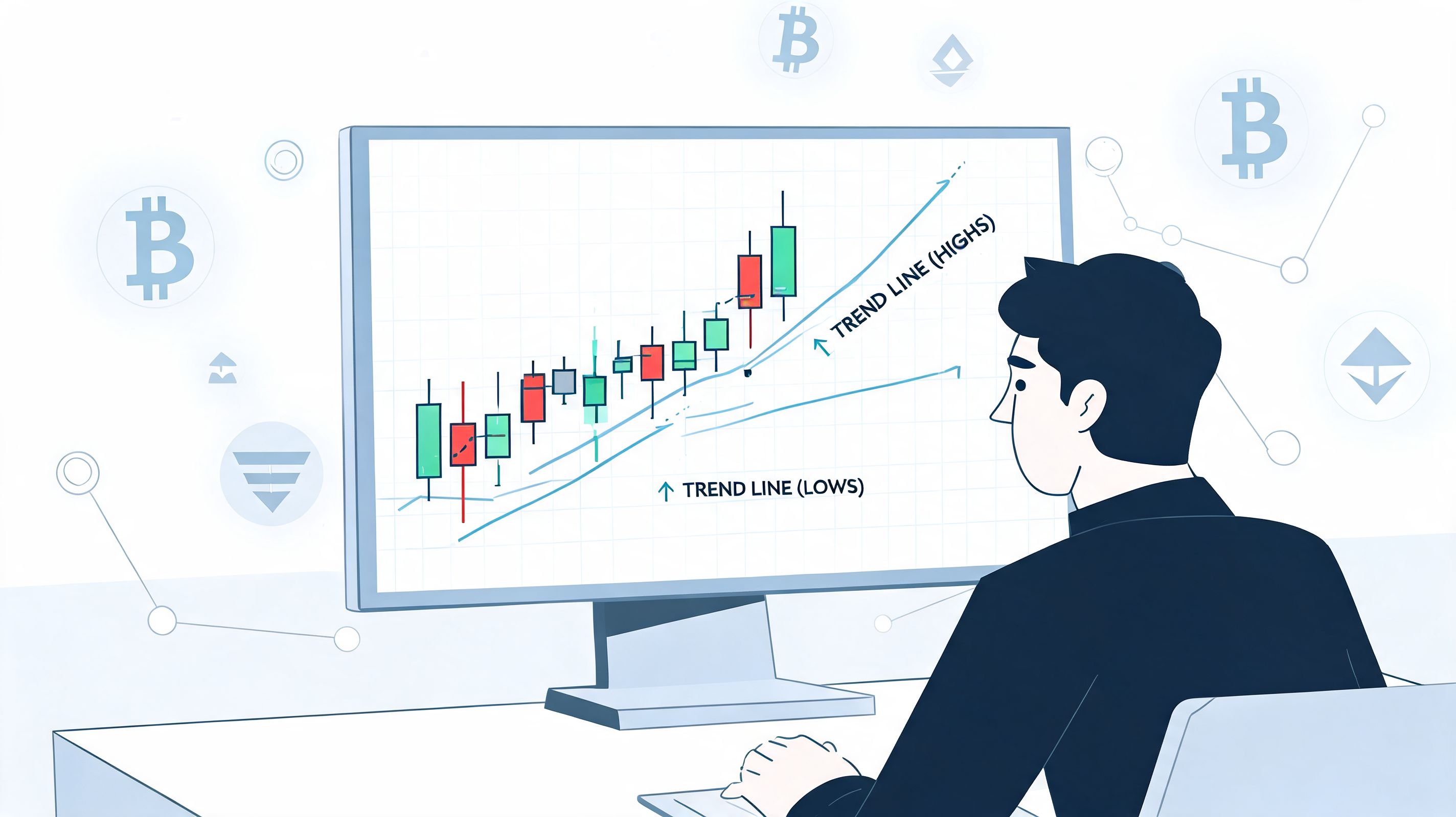 Análisis de acción de precios para el comercio de criptomonedas