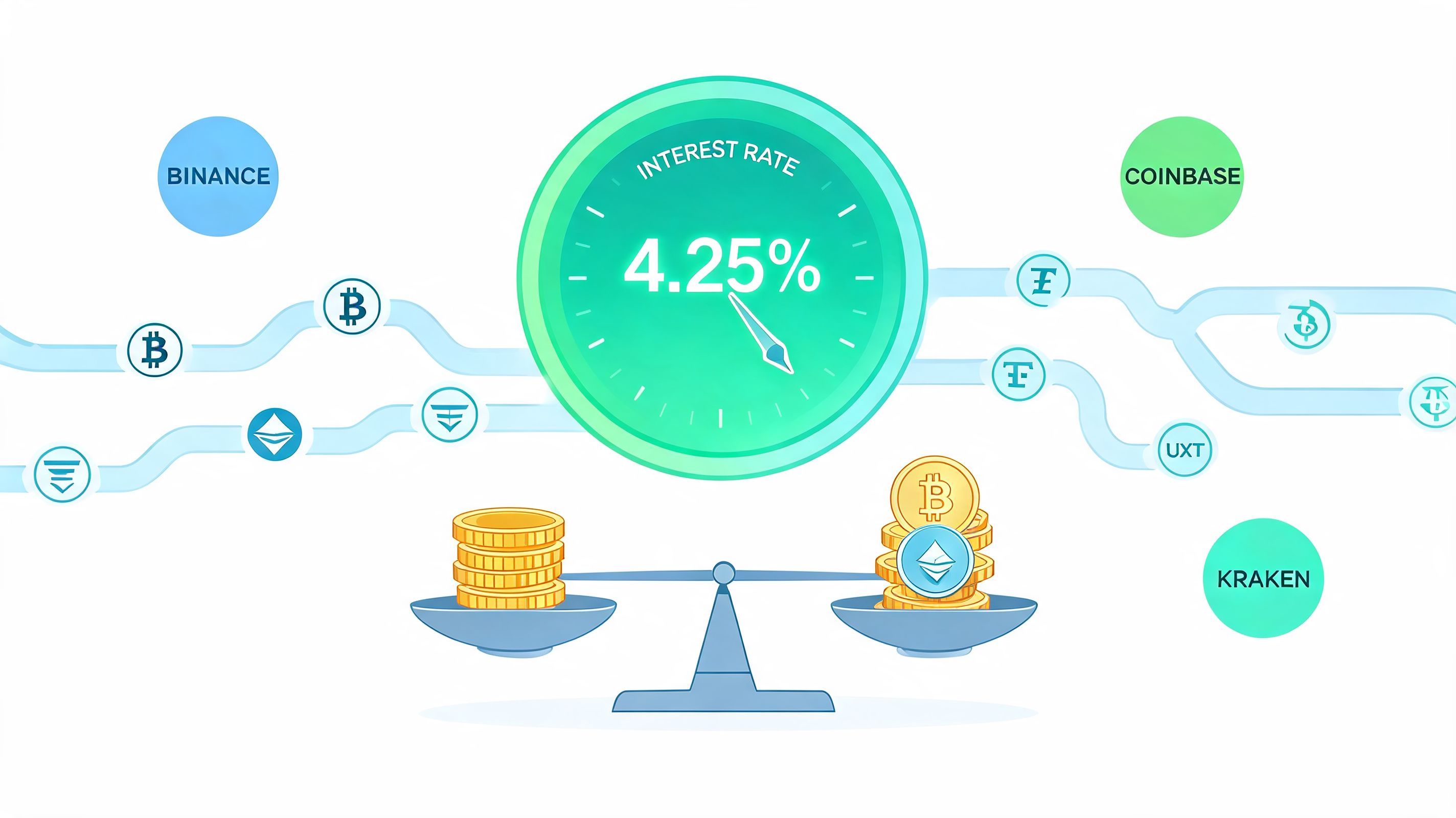 Tasas de préstamos criptográficos: guía de plataformas y estrategia 2026