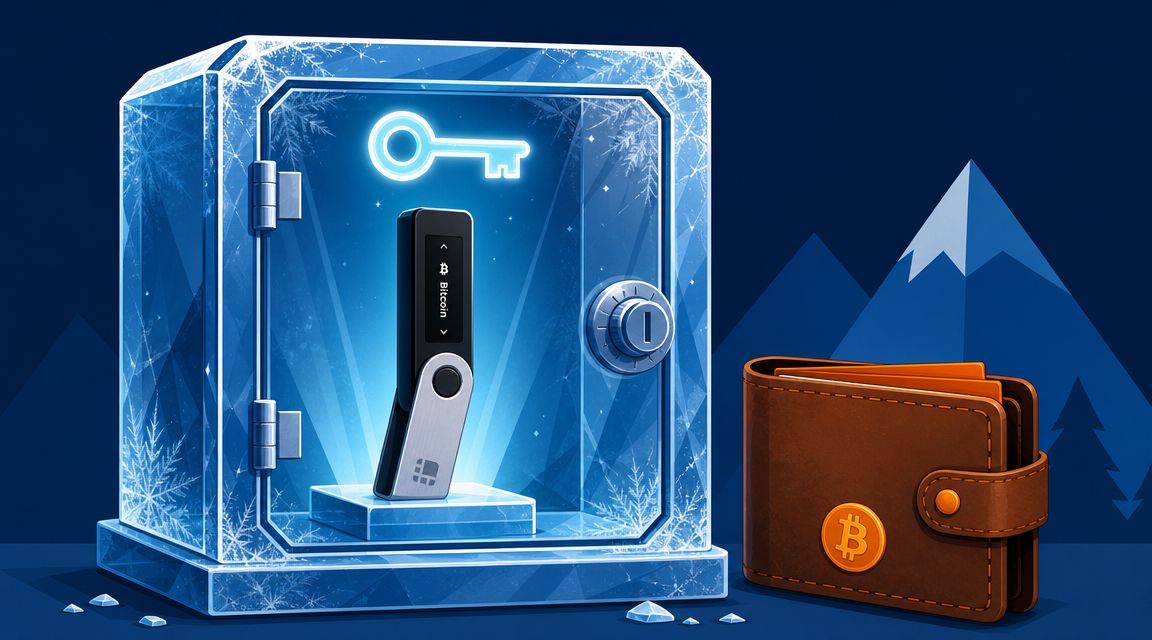 ¿Qué es el cripto almacenamiento en frío? Una guía de seguridad para comerciantes
