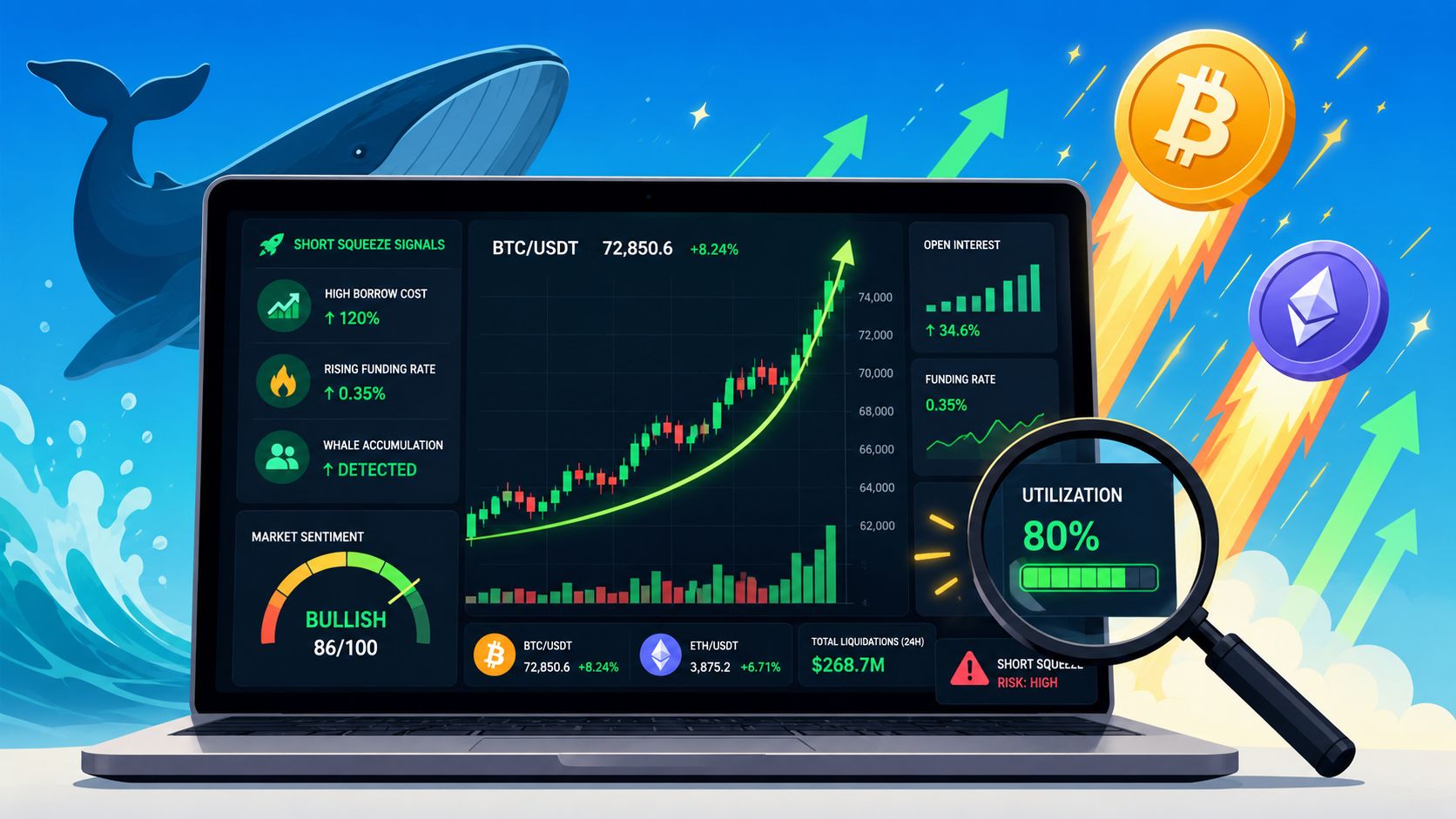 Cree un evaluador de compresión corta de criptomonedas: encuentre 2026