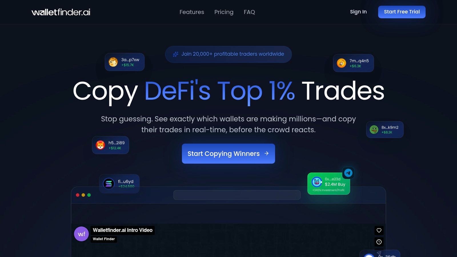 Screenshot from https://www.walletfinder.ai