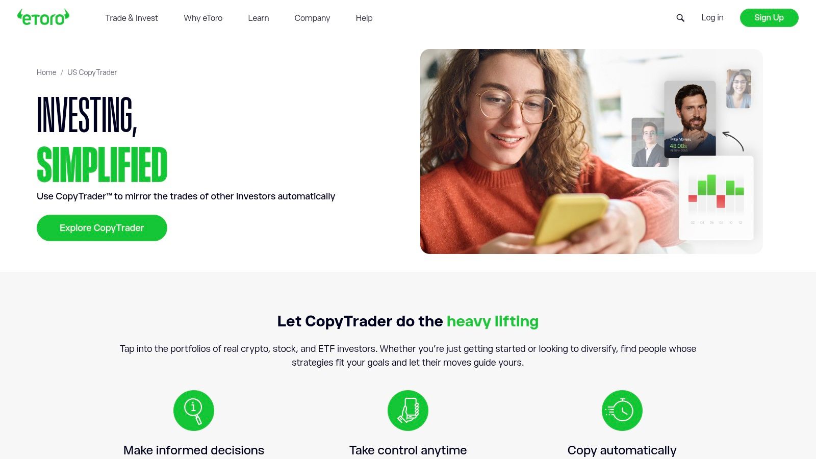 eToro CopyTrader