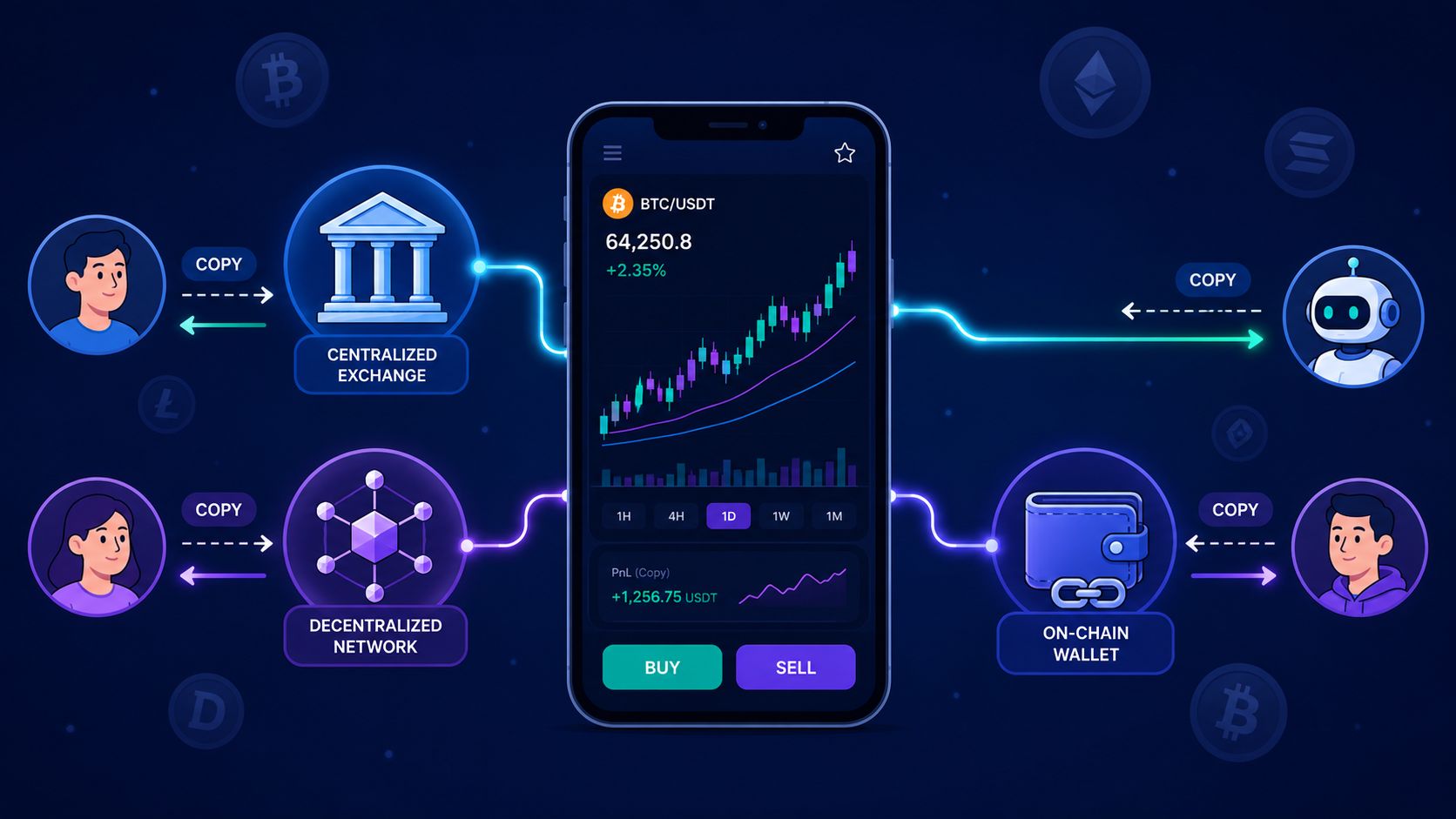 Las 10 mejores aplicaciones de copy trading para criptomonedas en 2026