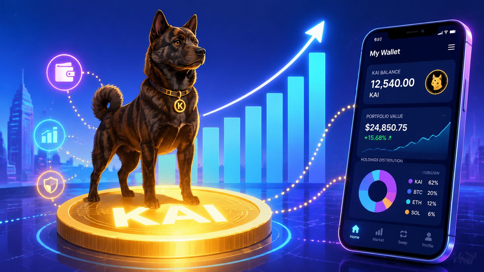 Guía de precios de Kai Ken: Seguimiento del token KAI en 2026
