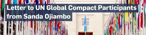 2022 Annual Letter to UN Global Compact Participants from Sanda Ojiambo