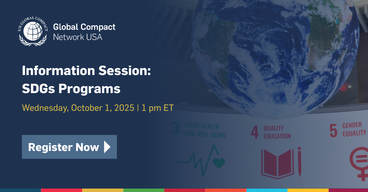 Information Session: SDGs Programs