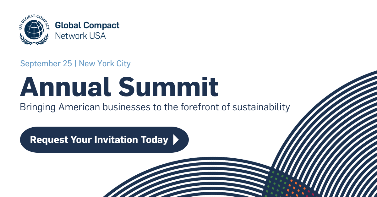 UN Global Compact Network USA 2025 Annual Summit