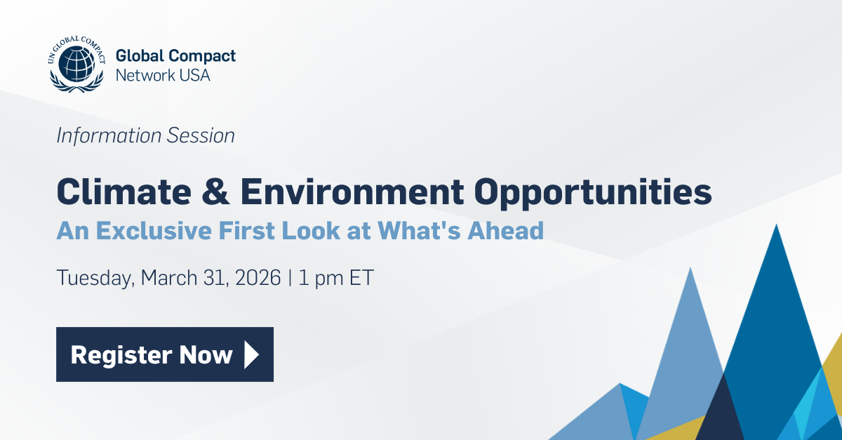 Climate & Environment Opportunities: An Exclusive First Look at What's Ahead