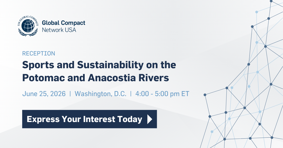 Reception: Sports and Sustainability on the Potomac and Anacostia Rivers