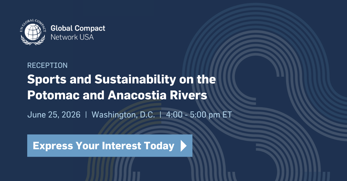 Reception: Sports and Sustainability on the Potomac and Anacostia Rivers