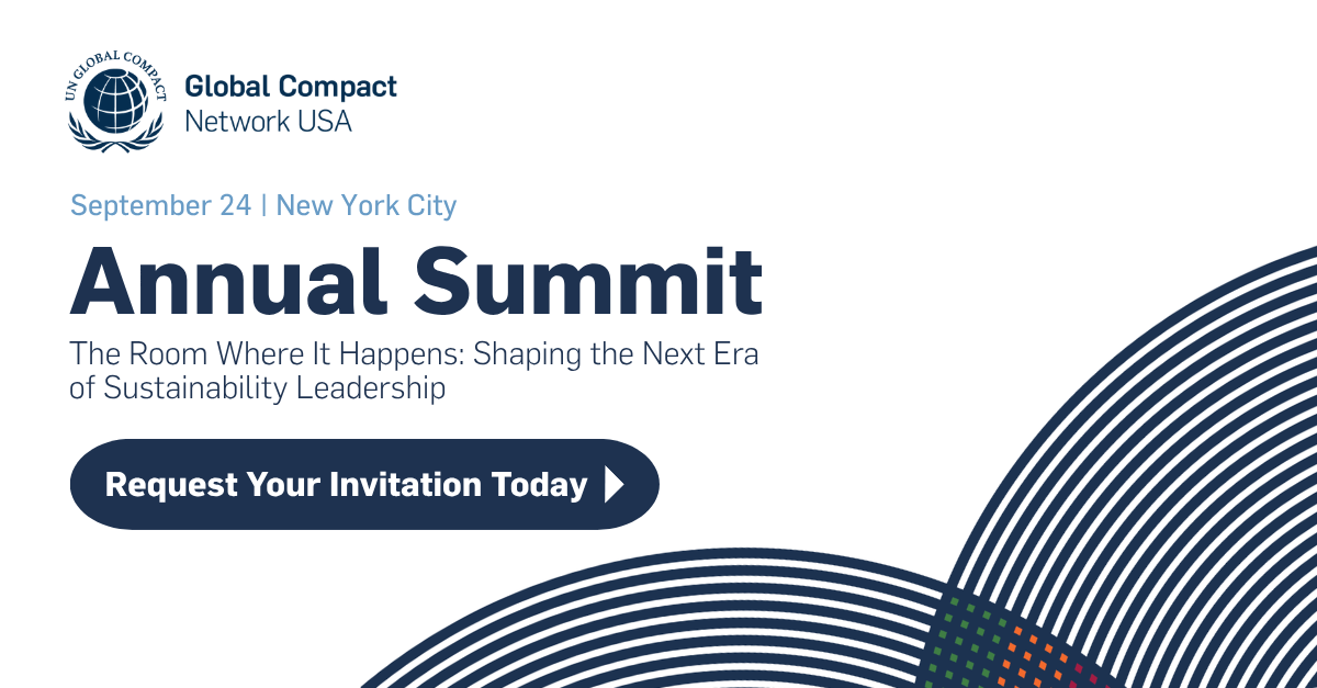 UN Global Compact Network USA 2026 Annual Summit