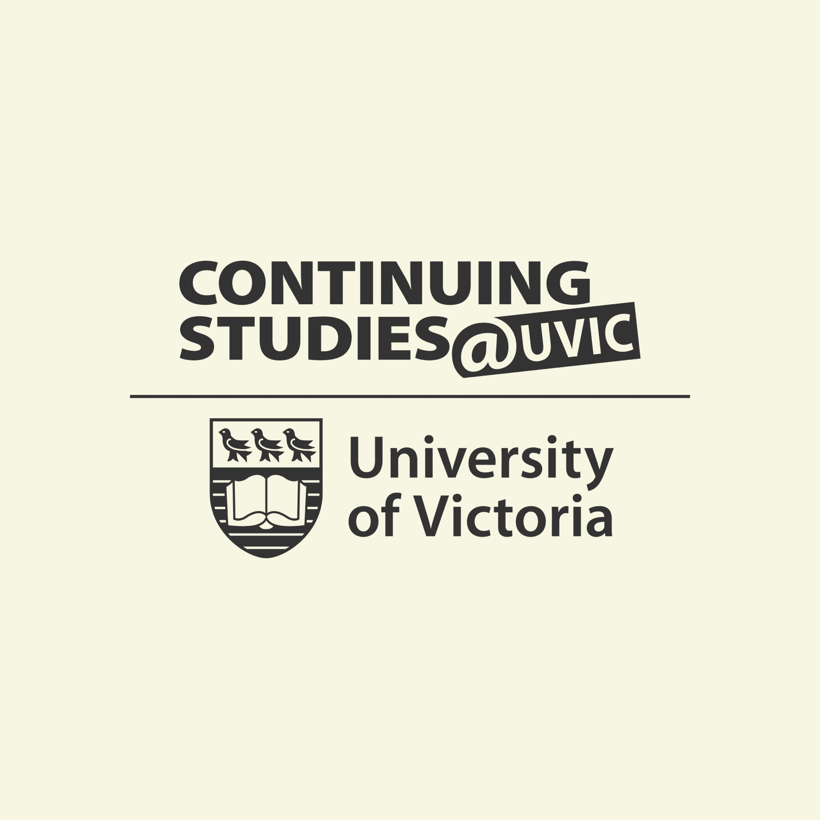 Logo of Continuing Studies at UVic