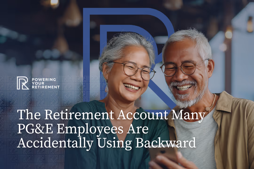 Happy couple in a restaurant looking at their phone smiling