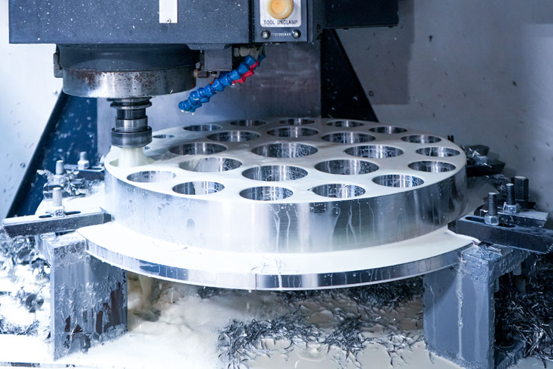 flow conditioner during the manufacturing process