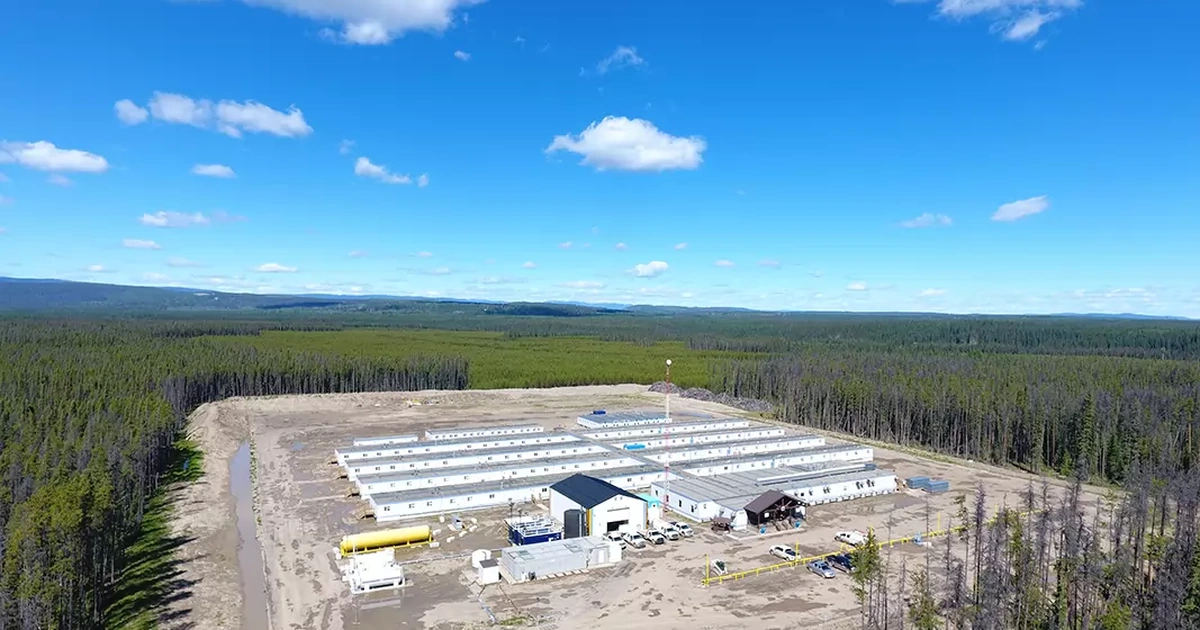 Dining and catering operations at Kobes Creek Lodge camp supporting energy and industrial workforce accommodations in British Columbia.