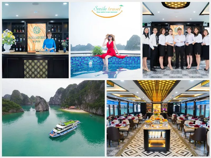 Du thuyền 5 sao thăm vịnh trong ngày