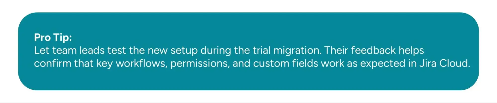 Jira cloud migration pro tip