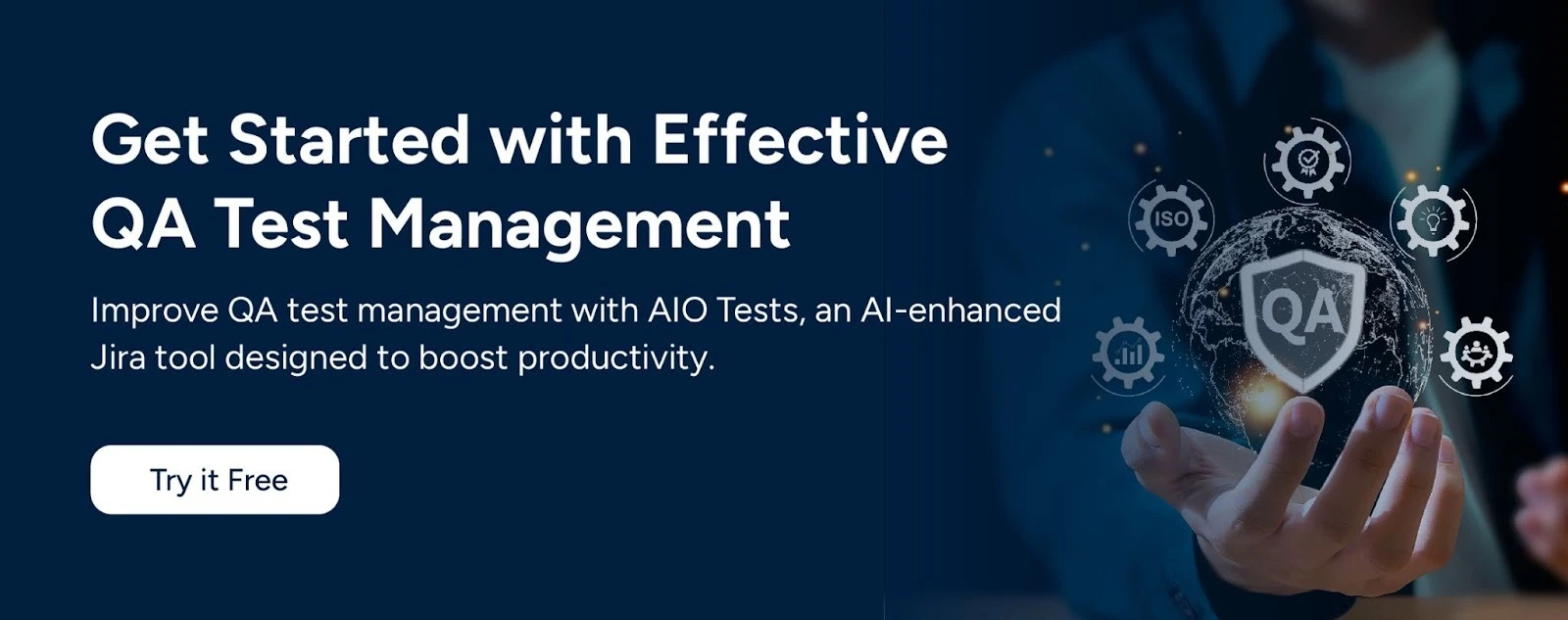 Try AIO Tests Free — an AI-powered Jira tool for smarter QA test management and higher productivity.