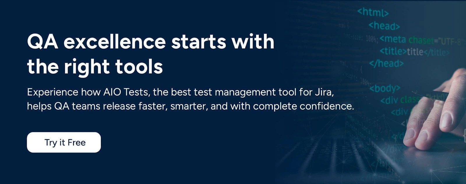 Try it Free - AIO Tests, the best test management tool for Jira