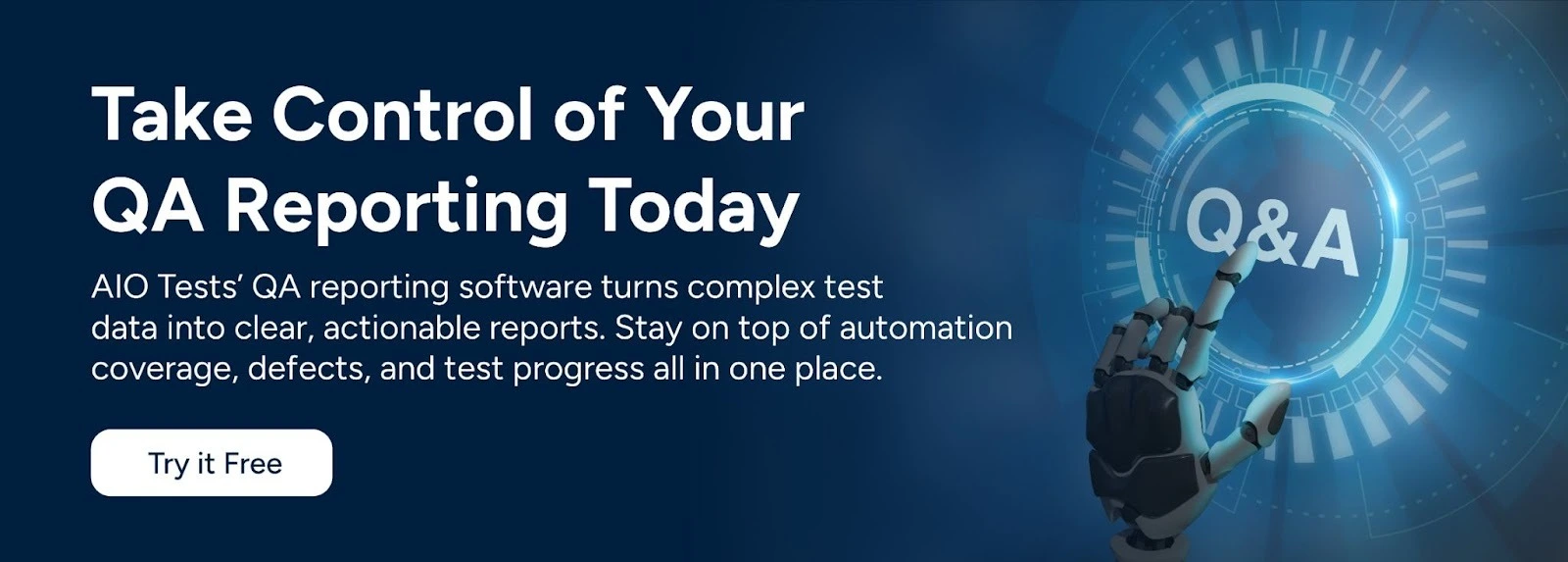 AIO tests - AI-powered QA reporting tool
