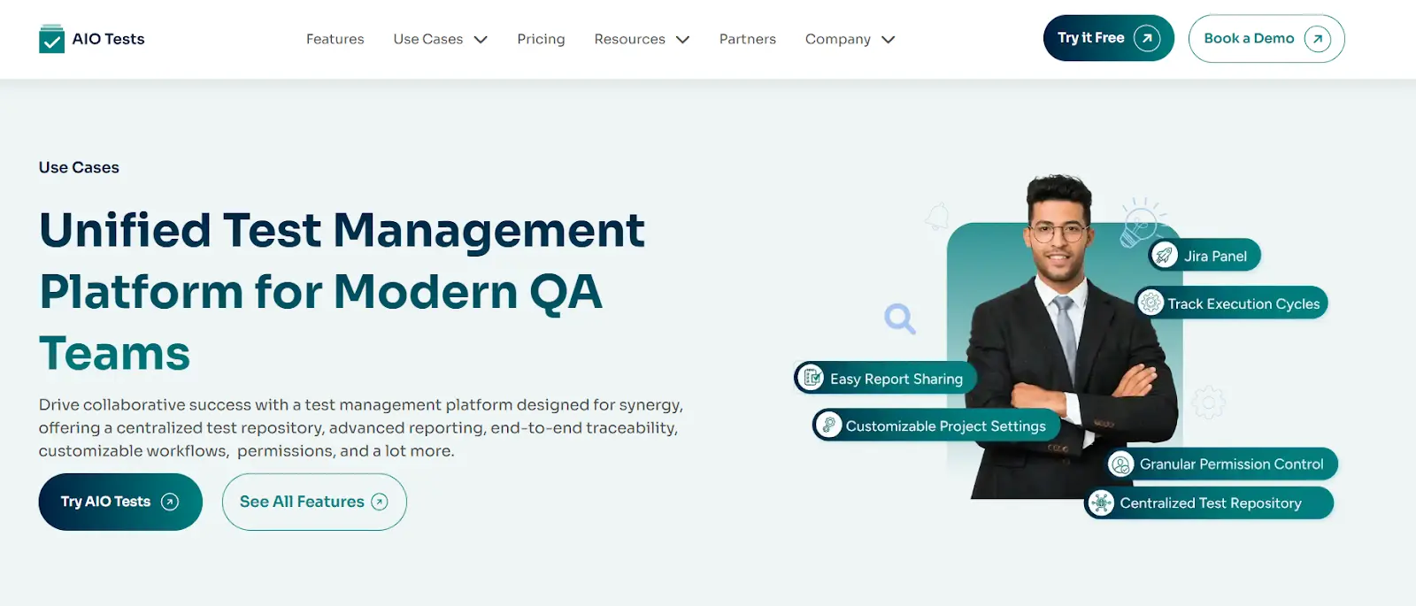 AIO Tests AI-powered Jira test management with collaboration