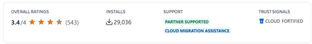 Xray Atlassian Marketplace Ratings