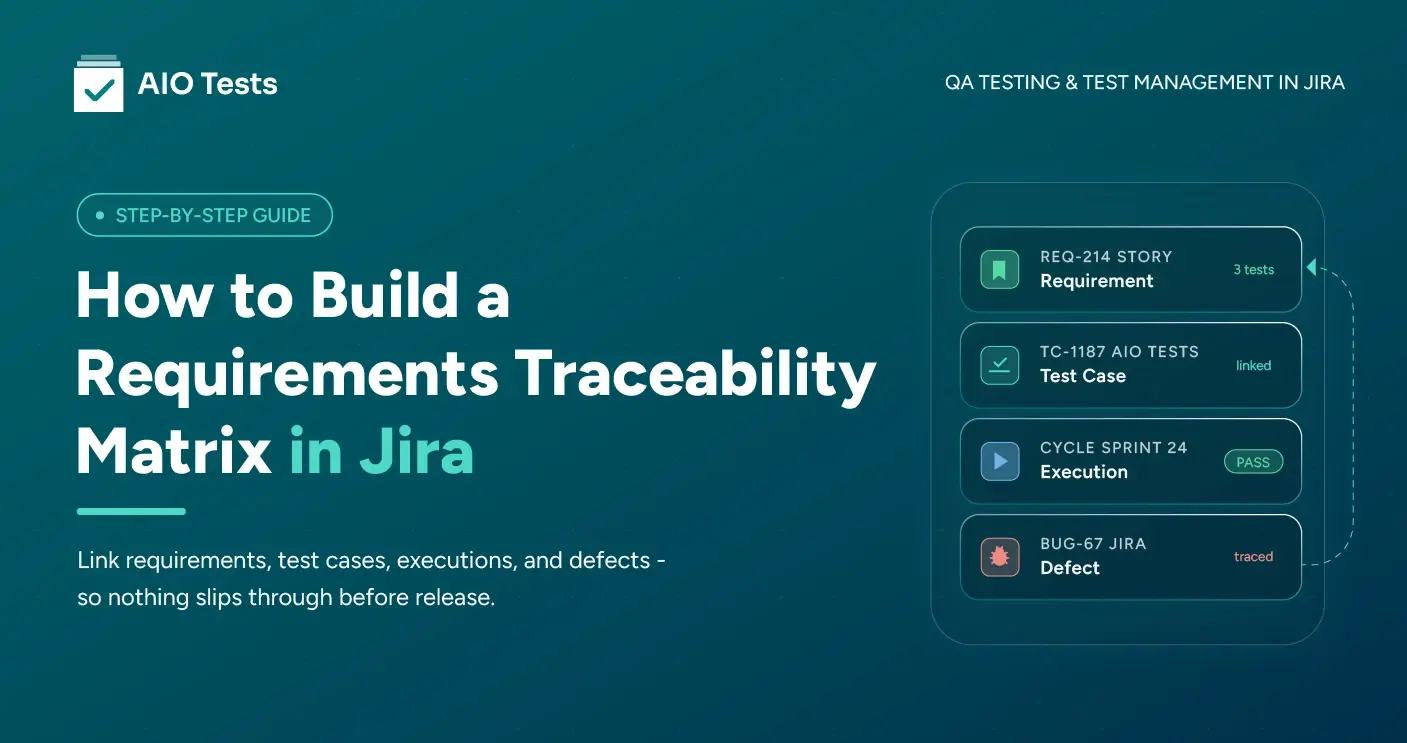 Requirements Traceability Matrix in Jira