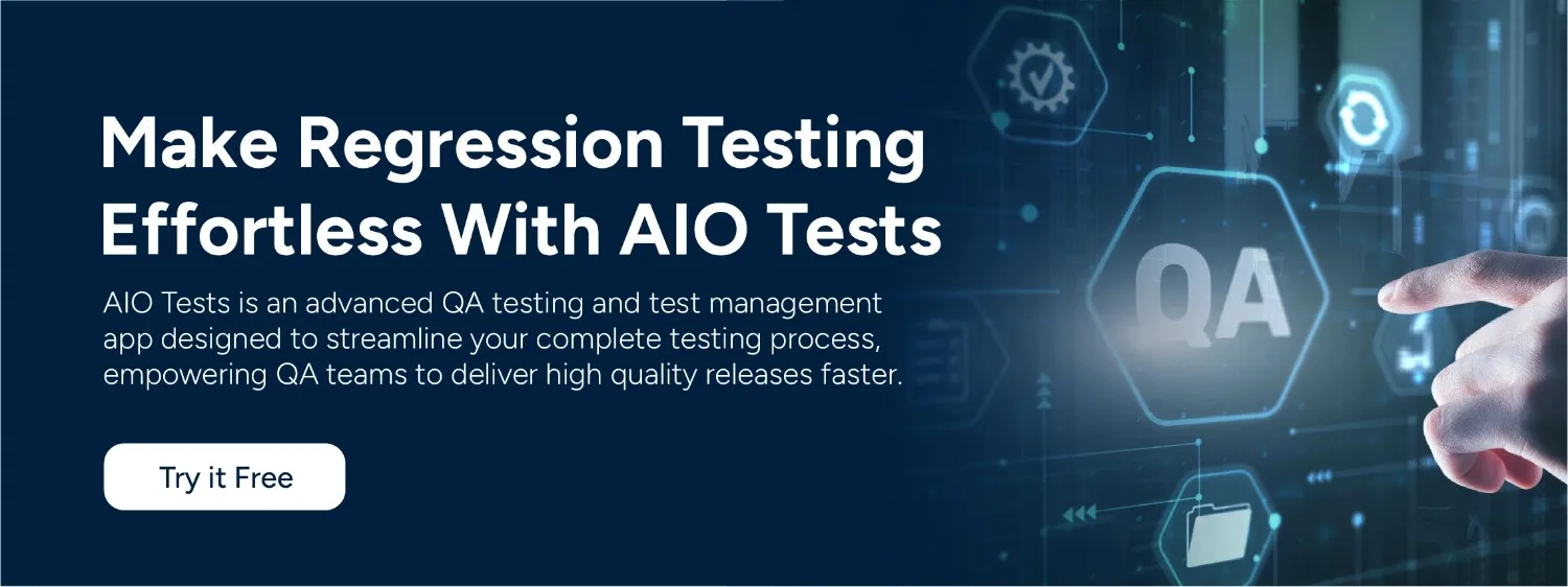 a cta image showing try AIO Tests for free