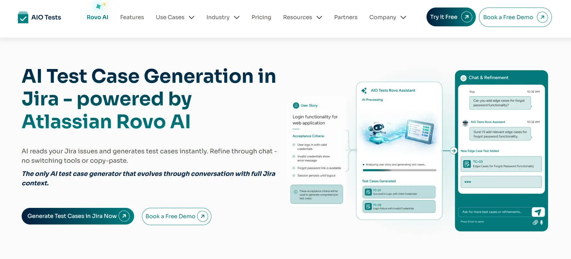 an image showing Rovo AI page details