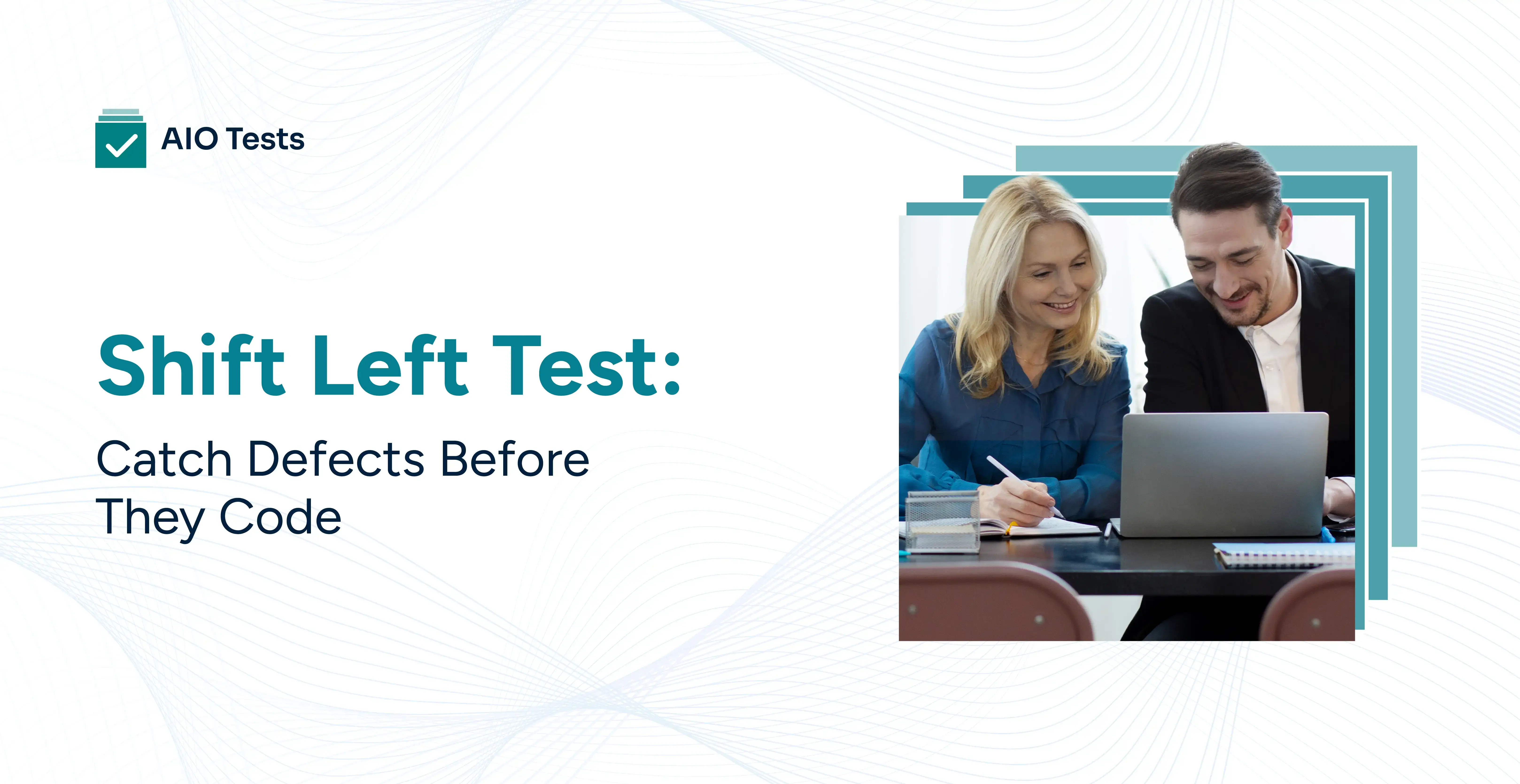 a banner image illustrating Shift Left Test: Catch Defects Before They Code