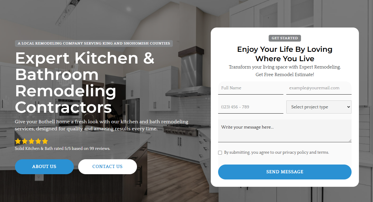 Top Kitchen and Bathroom Remodeling Contractors | Solid Kitchen & Bath